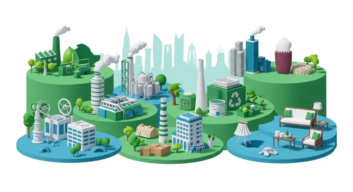 Cradle to Cradle certification industries GCC construction chemicals packaging sectors UAE Saudi Qatar